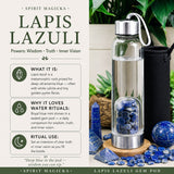 Gourde Lapis Lazuli Gem Pod 💧