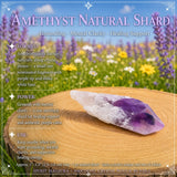 Amethyst-Kristall-Serenity-Edelstein-Beutel-Set