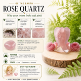 Crystal Spirit Totems: Rose Quartz Angel