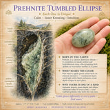 Elipse caída de prehnita