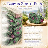 5 $ de rubis en promotion Zoisite Point One Day-Only