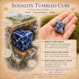 Cubo caído de sodalita
