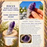 Dark Ametyst Crystal Shard (medium)