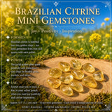 Citrine Abundance Edelsteinbeutel-Set