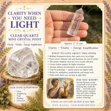 Clear Quartz Mini Crystal Point