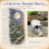 Crâne d'éclat de cristal