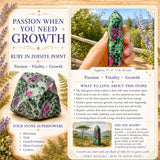 5 $ de rubis en promotion Zoisite Point One Day-Only