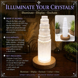 Selenit Crystal Tower Mood Light