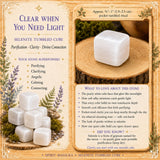Selenite Tumbled Cube