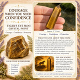 Tiger's Eye Mini Crystal Point
