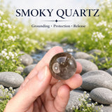 Ensemble de 9 boules de cristal