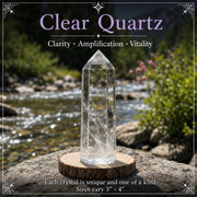 CLEAR QUARTZ · point