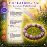 7-teiliges Mala-Perlen-Armband Chakra-Set