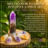 Flerfarget fluoritt Intuitivt 6-delt sett