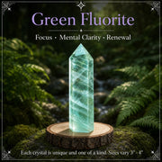GREEN FLUORITE · point