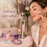 Z ARRON DESIGN Serenity Moonstone kobbertråd vedhæng halskæde