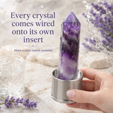 Krystalindsats (til Crystal Point vandflasker)