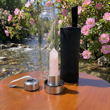 Z ARRON DESIGN Serenity Moonstone kobbertråd vedhæng halskæde