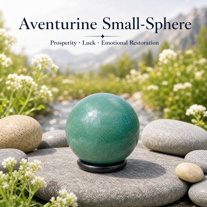 Green aventurine mini sphere