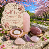 Colección Cuarzo Rosa Amor Propio + Cristales Aliados