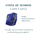 Lapis Lazuli & Gold Solar Wisdom Ring