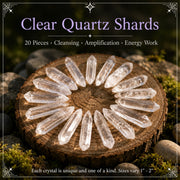 CLEAR QUARTZ · 20 shards