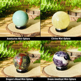 27-Piece Crystal Generator & Sphere Kit with Flash Labradorite - collection