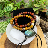 Solar Plexus Chakra Mala Bracelet Set🌈