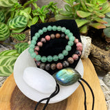 Heart Chakra Mala Bracelet Set🌈