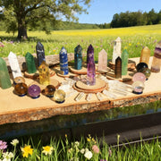 45-Piece Crystal Mega Pack + Course, Meditations & Hypnosis