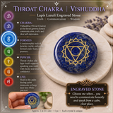 7-Chakra Engraved Crystal Stone Set