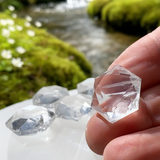 Clear Quartz Sacred Geometry Faceted Crystal