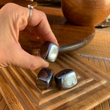 Hematite Tumbled Cube