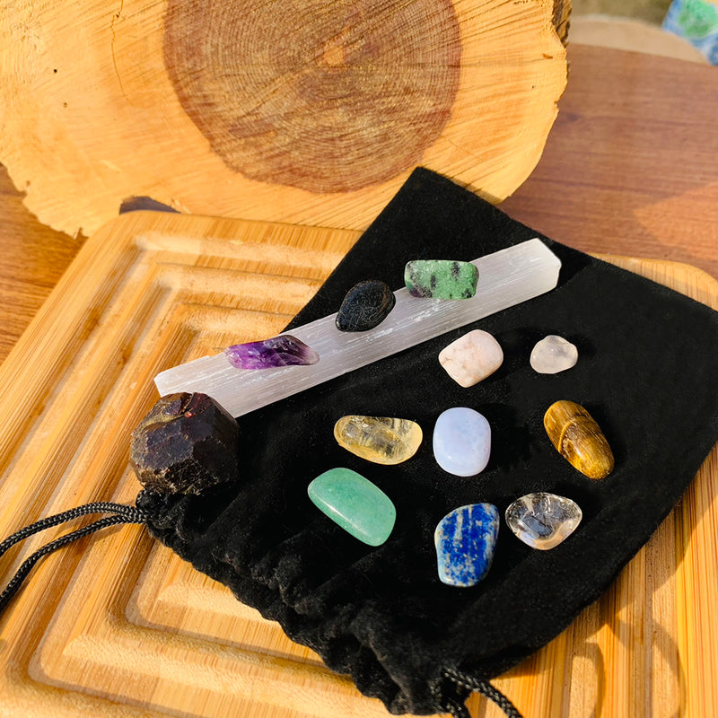 🌙 Sacred Feminine Awakening 13 Oracle Card Deck, Mini Gemstones & Course
