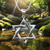 Z ARRON DESIGN Serenity Moonstone kobbertråd vedhæng halskæde