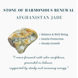 Afghanistan Jade & Radiant Joy Crystals Energy Set