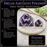 Dream Amethyst Pyramid - Μεσαίο
