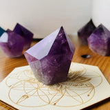 Amethyst Diamond Tip Chunk Mini-Generator