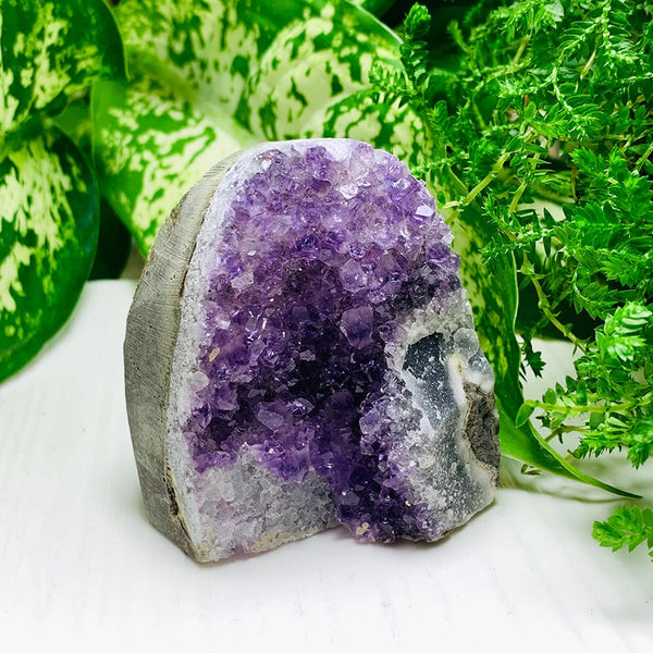 READY FOR ARRON Amethyst Geode Freeform - clustergeode