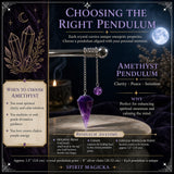 Amethyst Pendel