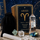 ♈ Widder – 21. März – 19. April – Zodiac Crystal Fusion Set mit Beutel