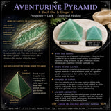Aventurine Pyramid - Μεσαίο