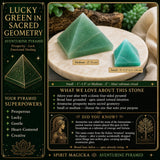 Aventurine Pyramid - Μεσαίο