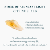 10-pc Obsidian - Rose Quartz - Citrine- Self Power Set