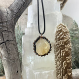 Citrine Soldered Pendant