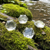 Clear Quartz Sacred Geometry Faceted Crystal