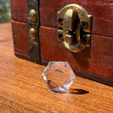 FREE GIVEAWAY! Clear Quartz Sacred Geometry Faceted Crystal