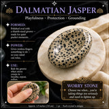 Dalmatisk Jaspis bekymringssten