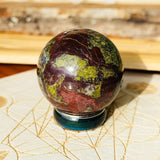 Dragon’s Blood Jasper Sphere - Mini - sphere