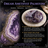 Piedra de palma amatista de ensueño
